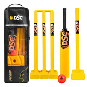 DSC Phoenix junior cricket set, yellow